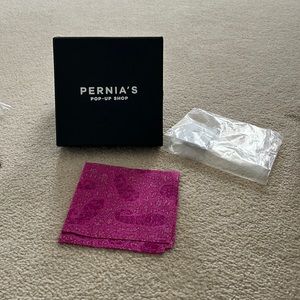 Men’s silk pocket square from Pernia’s Pop up store